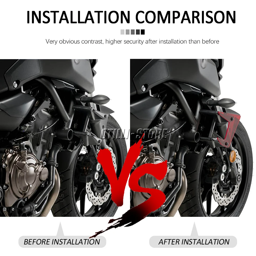 Обтекатели боковых спойлеров мотоцикла с незащищенными спойлерами крыльев