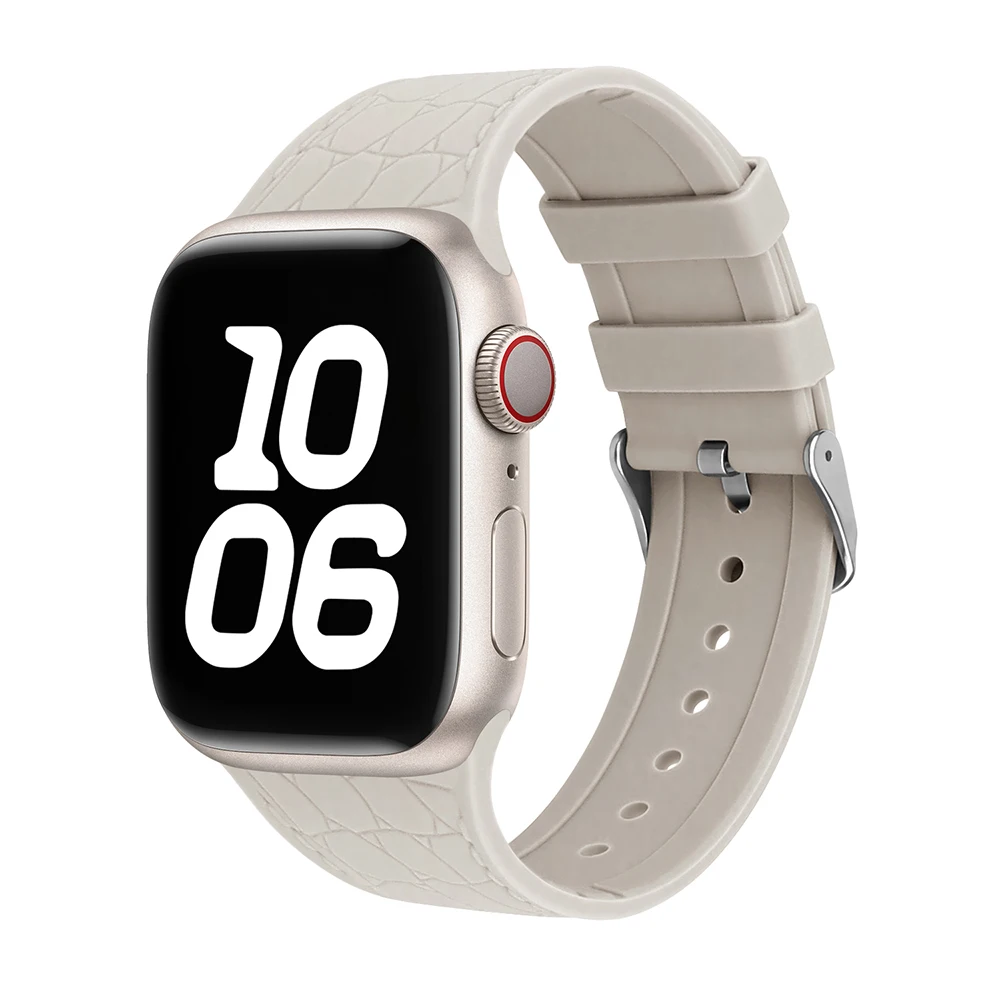 Фото Силиконовый ремешок для Apple Watch, 45 мм, 44 мм, 46 мм, 40 мм, 41 мм, 42 мм, 49 мм, спортивный браслет, ремешок для iWatch серий 11, 10, 9, 8, 7, 6, SE, Ultra №3