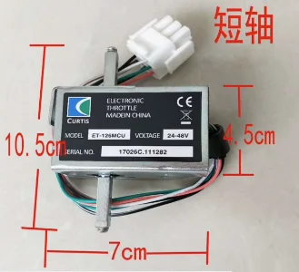 Оригинальный Curtis ET-126MCU ET126 MCU ET-126 0-5V Электронный регулятор дроссельной заслонки, ножная педаль, усилитель скоростного генератора