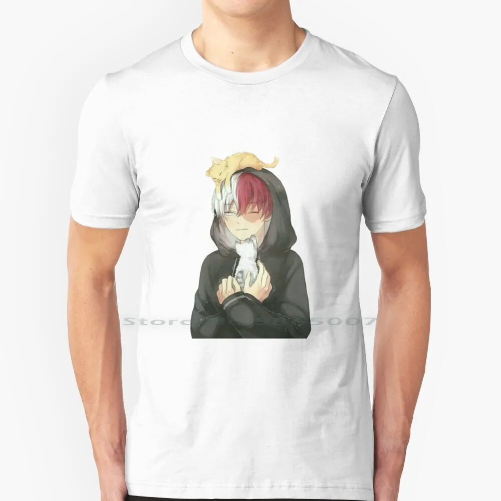 

Shoto T Shirt 100% Cotton Boku No Hero Academia Bnha Mha Anime All Might Deku Bakugo Katsuki Midoriya Izuku Aizawa Shouta