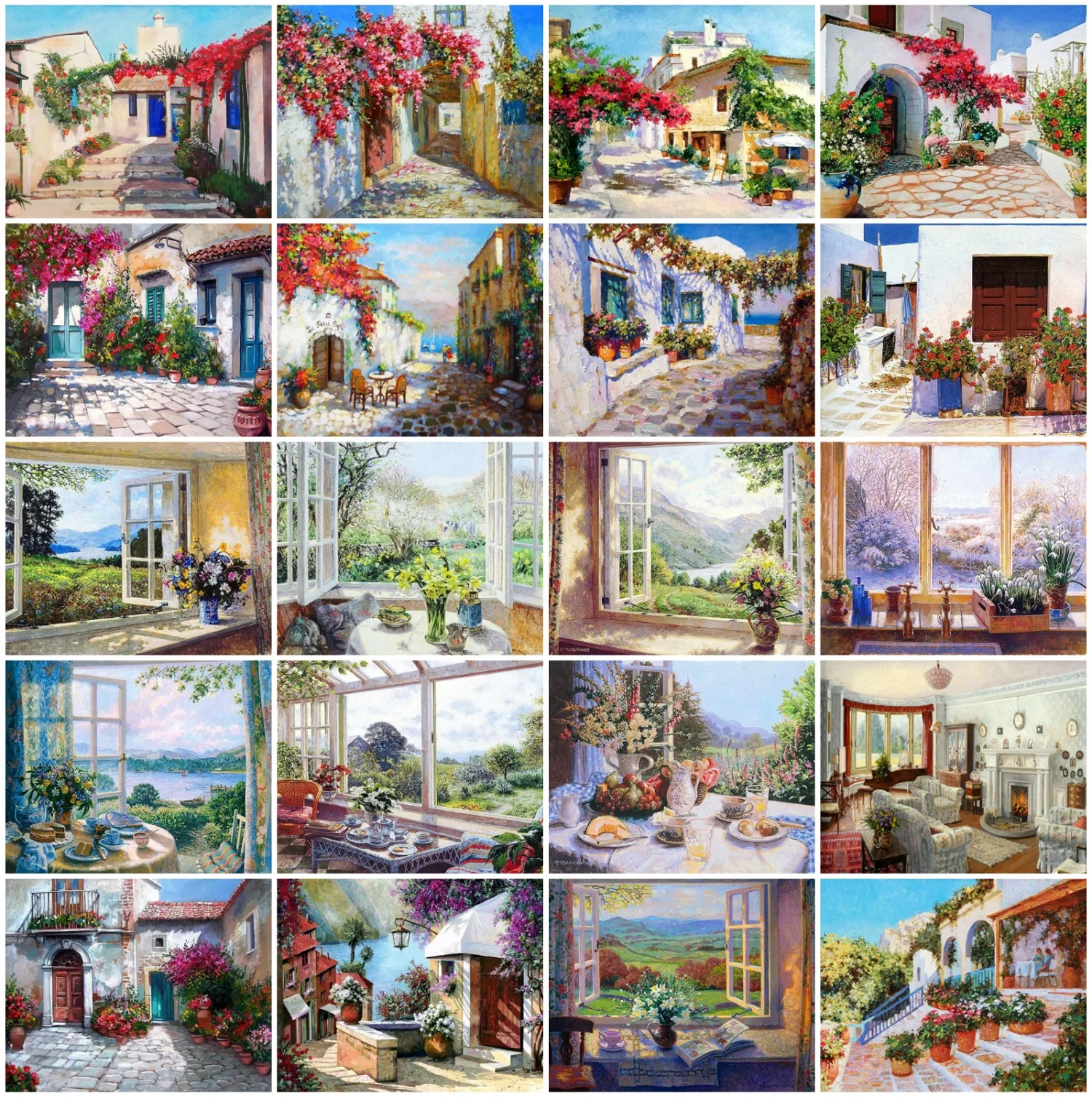 

Алмазная 5D картина «сделай сам», вышивка уличным городским ландшафтом, настенная мозаика, картина для гостиной, домашний декор, искусство, ручная работа, подарок