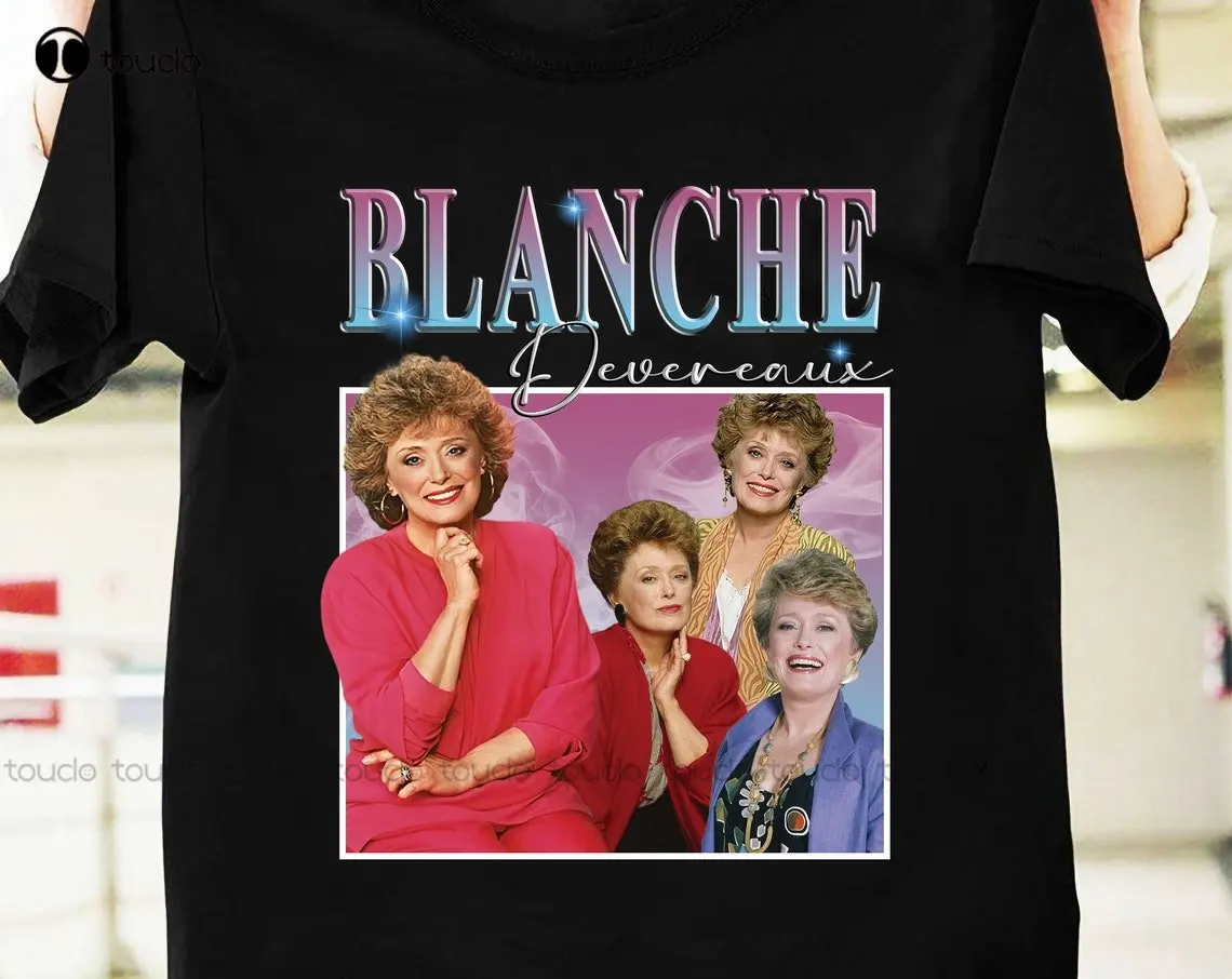Blanche Devereaux Vintage T-Shirt Blanche Devereaux Shirt The Golden Girls Movie Shirt Tv Series Shirt 90S Movie Shirt