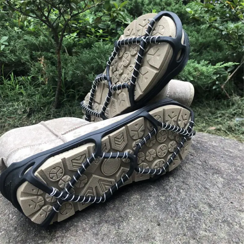 Уличные ледовые захваты бутсы кошки зимние для скалолазания противоскользящие