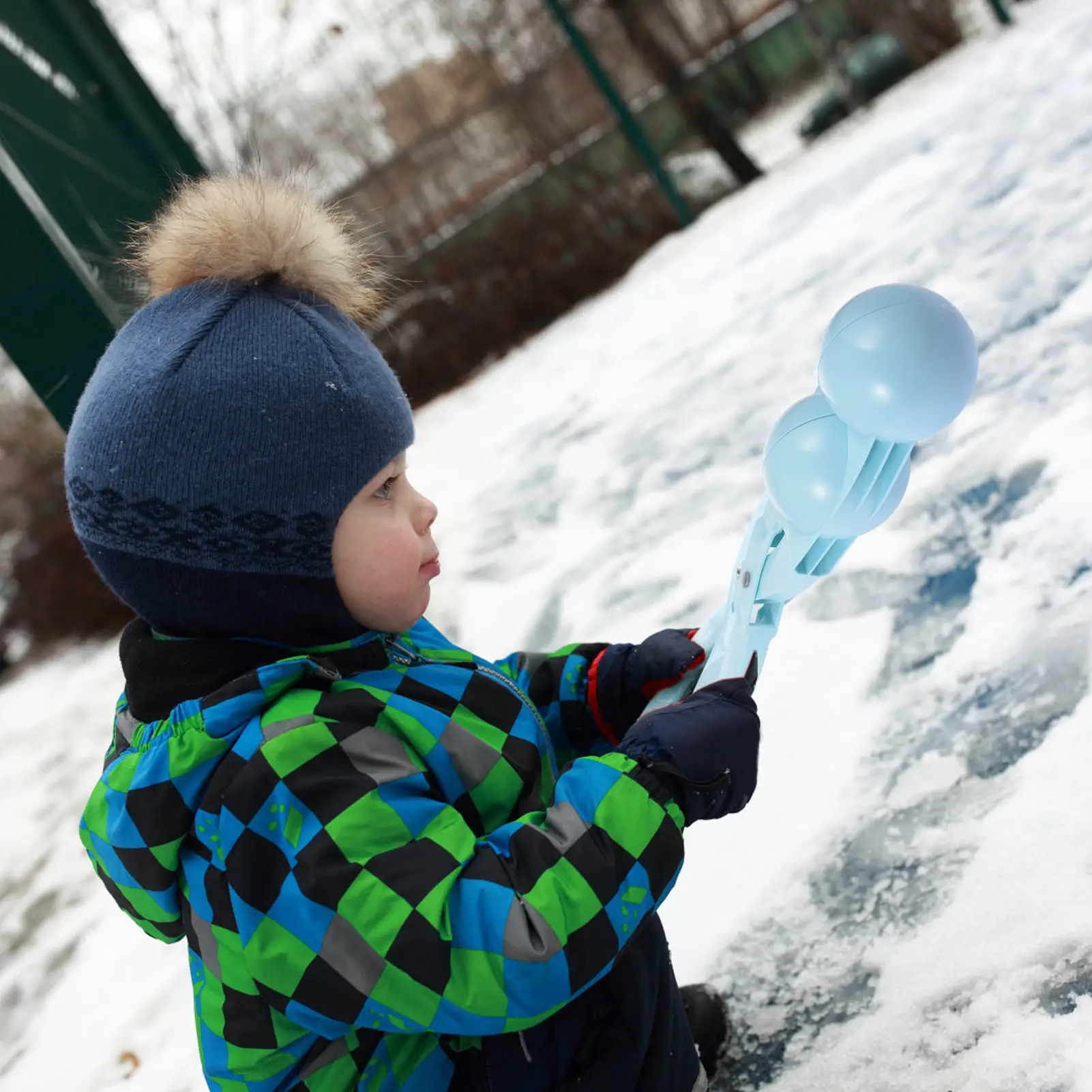 

9 шт. Набор для изготовления снежков, инструменты для изготовления снежков, игрушки для снежков «сделай сам» для зимнего активного отдыха, в...