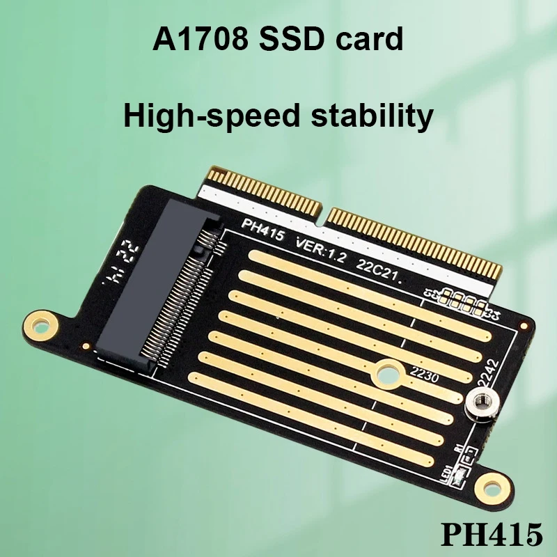 

A1708 SSD к NGFF M.2 Mkey NVME адаптер карта Поддержка 2230 2242 SSD для PRO 2016-2017