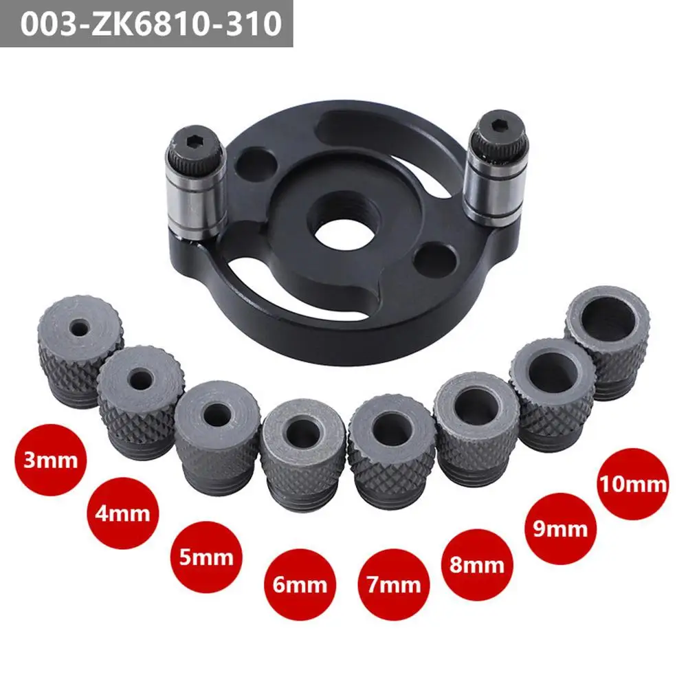 

2-10mm Self-centering Doweling Jig Drill Guide Hole Puncher Straight Hole Pocket Hole Jig Locator For Furniture Connection Tools