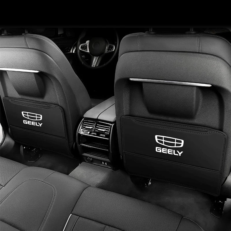 Фото Для Geely Atlas Coolray Emgrand EC7-8 EX7 CK2-3 GL автомобильное сиденье, противоударная накладка на переднее сиденье, спинка, детская противоударная накладка, защитная накладка на сиденье №3