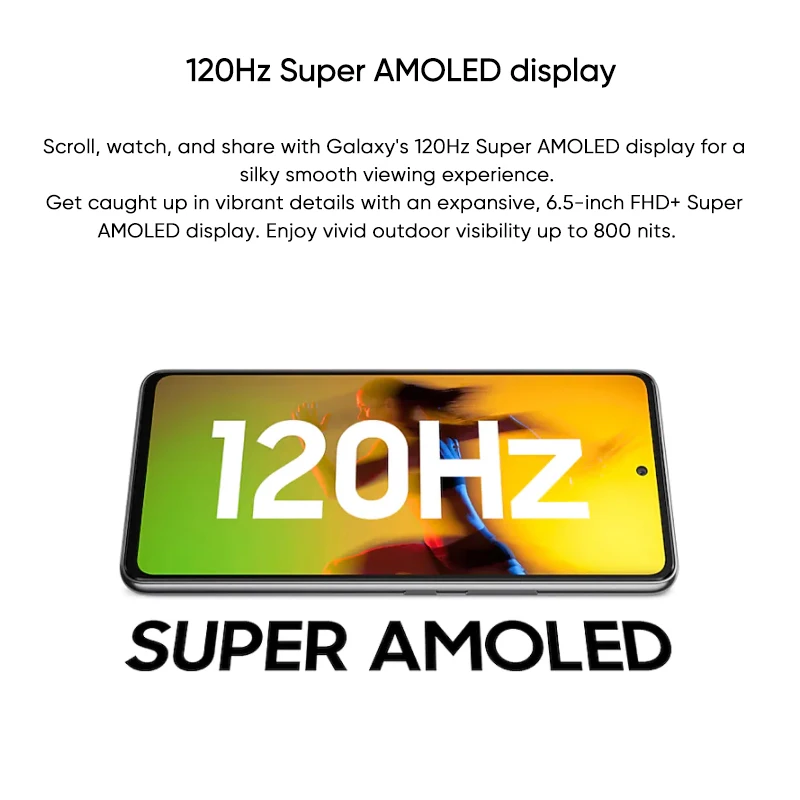 Tanie Oryginalny Samsung Galaxy A53 5G Smartphone Android Exynos 1280 Octa-core 120Hz Super AMOLED 5000mAh 25W Szybkie ładowanie Telefonu Komórkowego