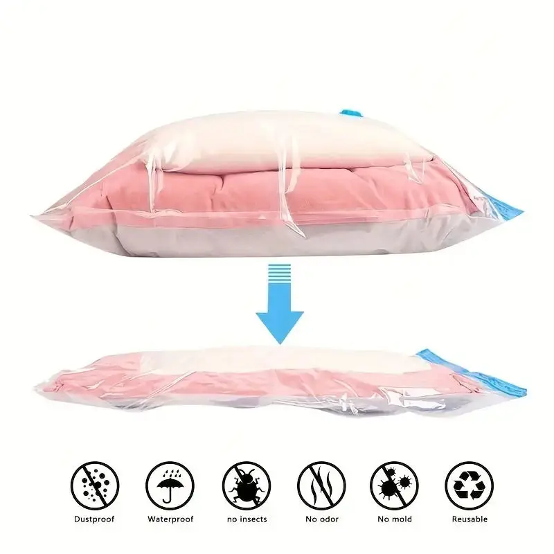 Compressed Bag Electric Pump Travel Vacuum Mini Sealer Machine Space Saver for Clothes Food Organizer