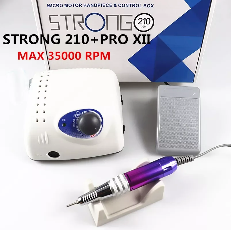 

Фрезер для ногтей 210 PRO XII, 65 Вт, 35000 дюйма