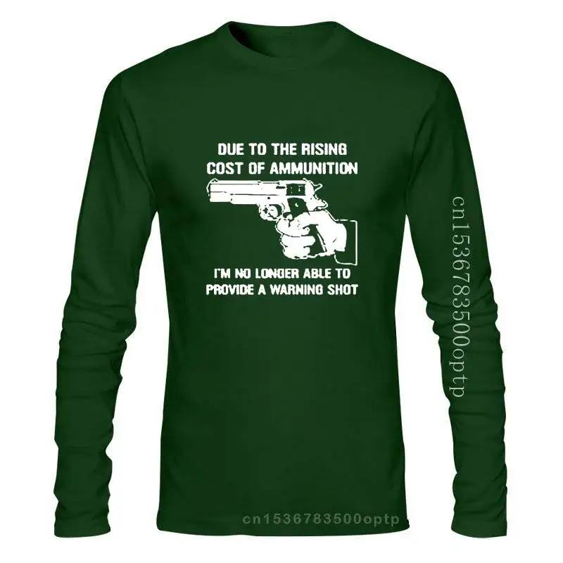 Мужская одежда новая мужская футболка по цене амуниции забавные пистолеты Ar15 Ak47 |