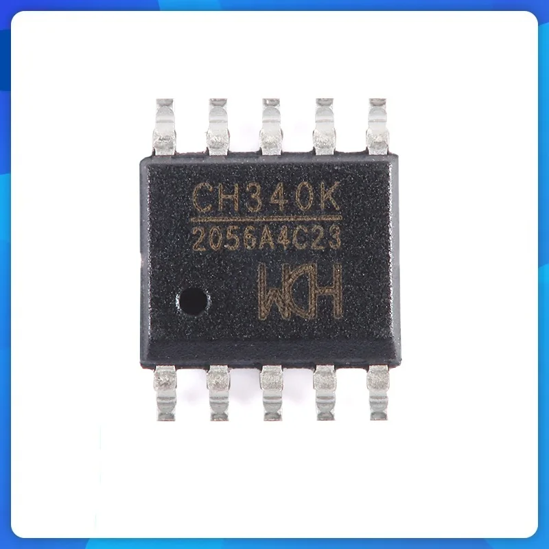 Чип CH340K USB-UART, Встроенные часы, скорость передачи данных 2 Мбит/с, обеспечивает TNOW-разъем для RS485, 10 шт./партия