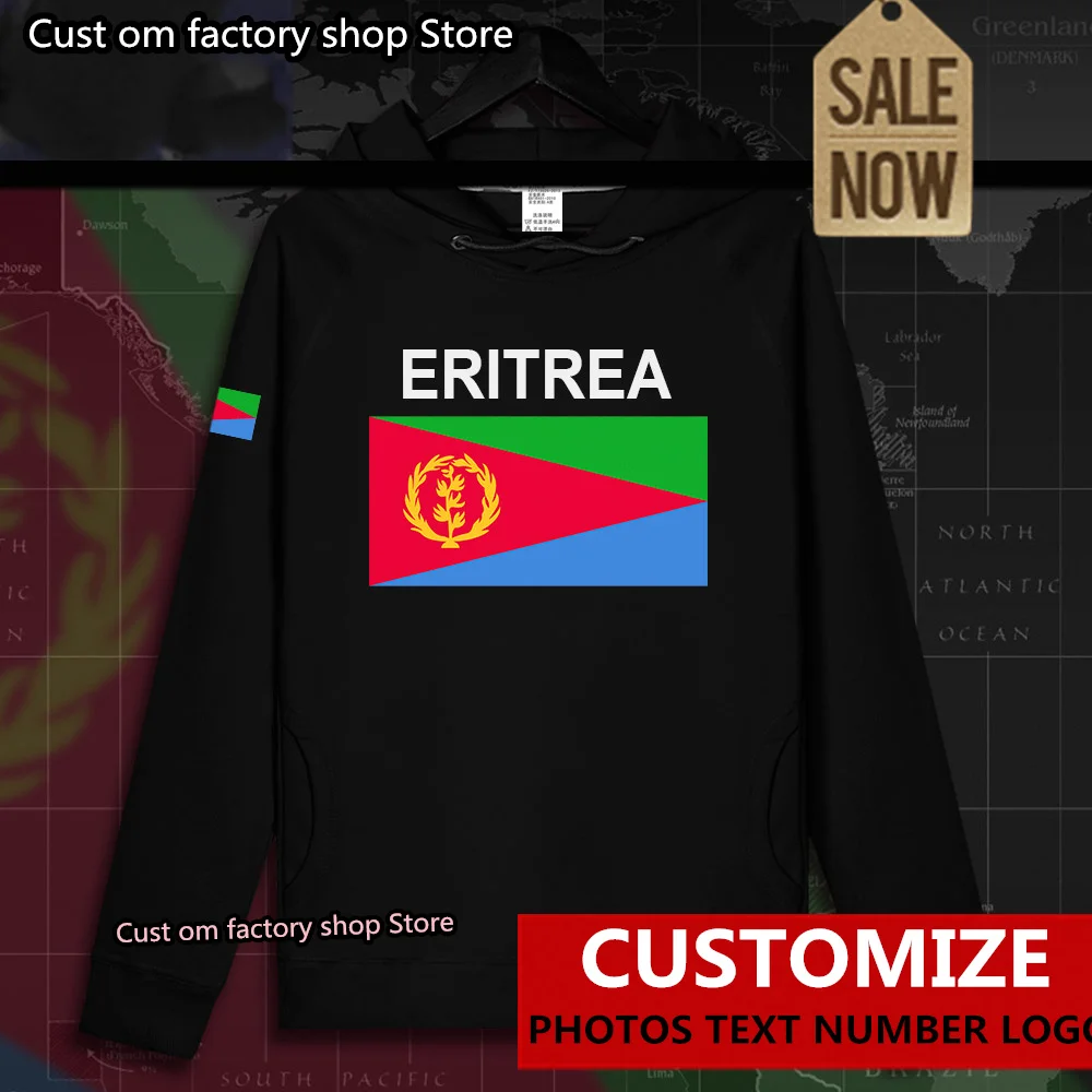 

Eritrea Eritrean ERI ER mens hoodie pullovers hoodies men sweatshirt streetwear clothing hip hop tracksuit nation flag Spring