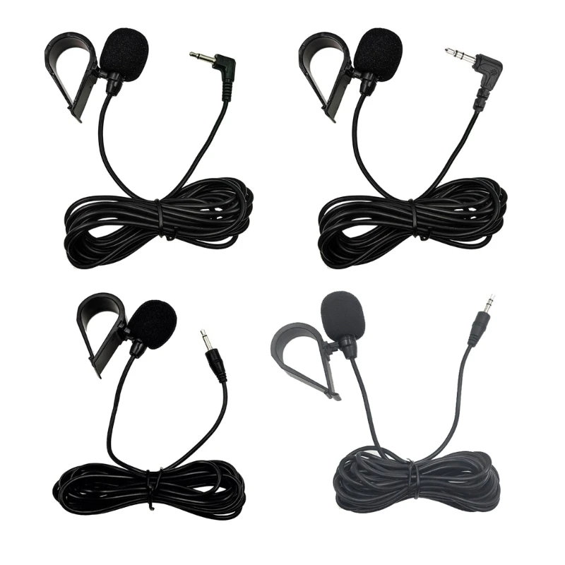 

Car Microphone 3.5mm, Car Radio Mic Replacement for Stereo/Mono Channel Vehicle