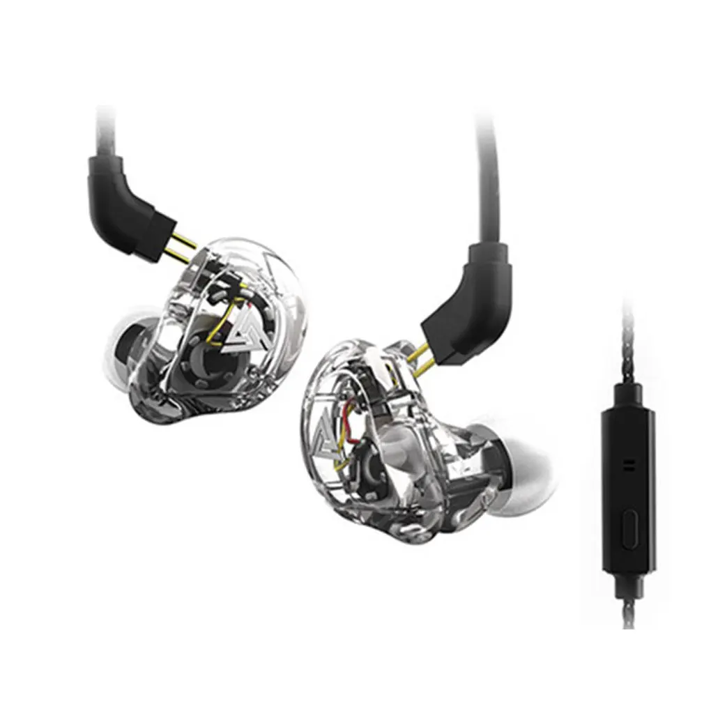 

QKZ VK1 4DD Earphone Detachable Cable Earbuds 3.5mm In-Ear Wired Super Bass Stereo Hifi Headset