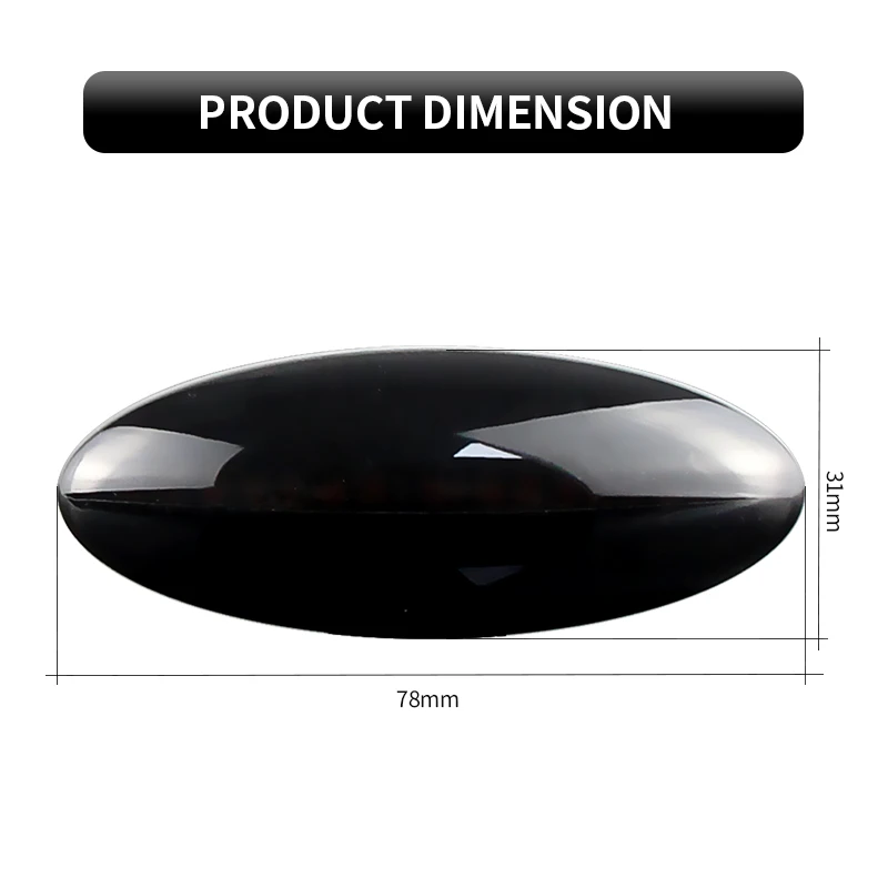 2 шт. светодиодный автомобильный динамический боковой габаритный фонарь