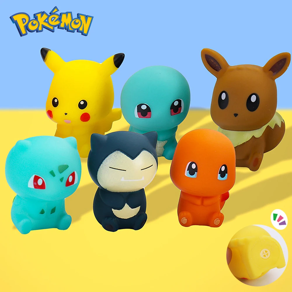 

Игрушки для ванны в виде покемона Go, детские игрушки для ванной