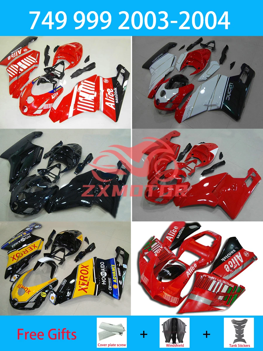Для Ducati 749 999 03 04 комплект обтекателей для ремонта 2003 2004 аксессуары мотоцикла из