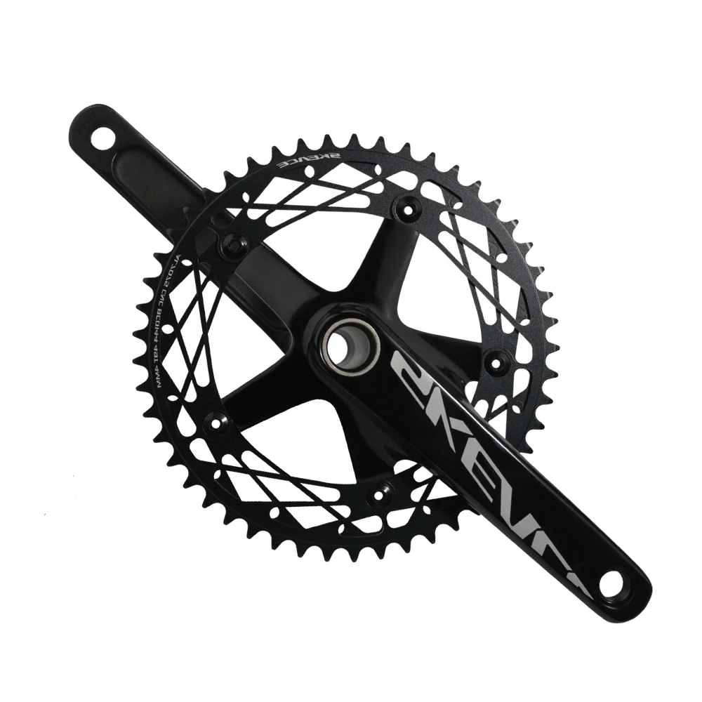 SKEACE шатуны с фиксированной передачей 49T для велосипеда 165 мм алюминиевый сплав