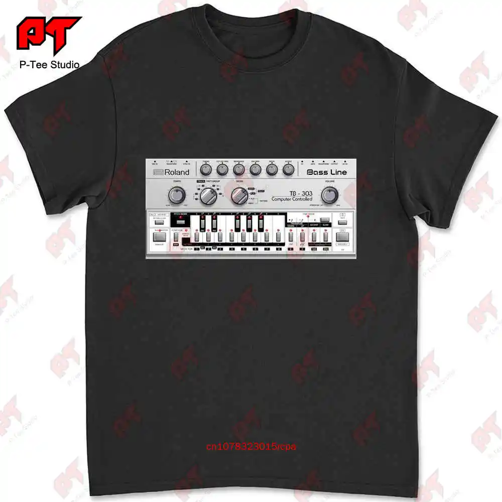 Футболка с принтом Roland Bass Line Tb 303