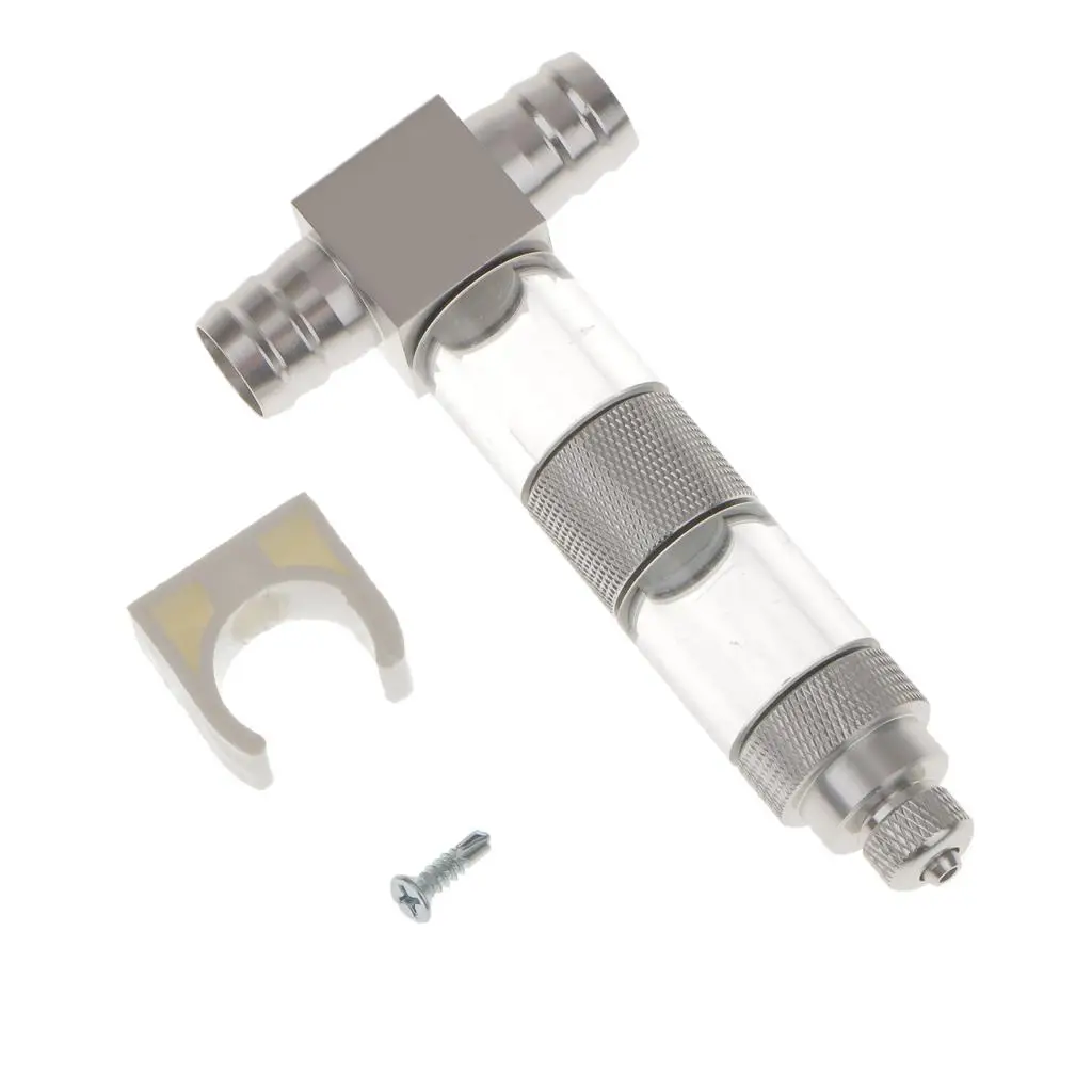 Встроенный диффузор Co2 счетчик пузырей аквариум с растениями высота 13 мм трубка