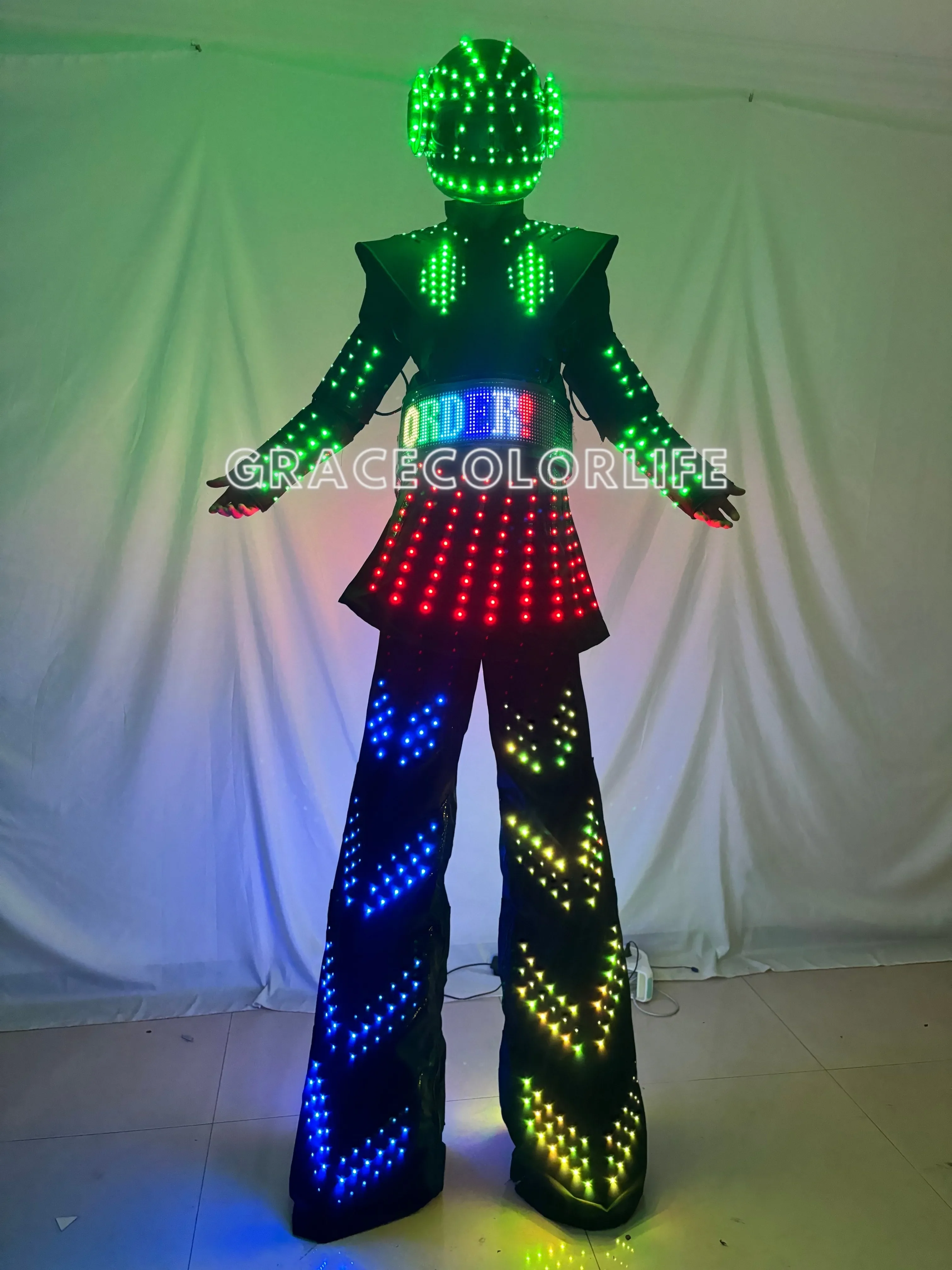 Женское платье для ходунков модный костюм супер воина полноцветный выступления