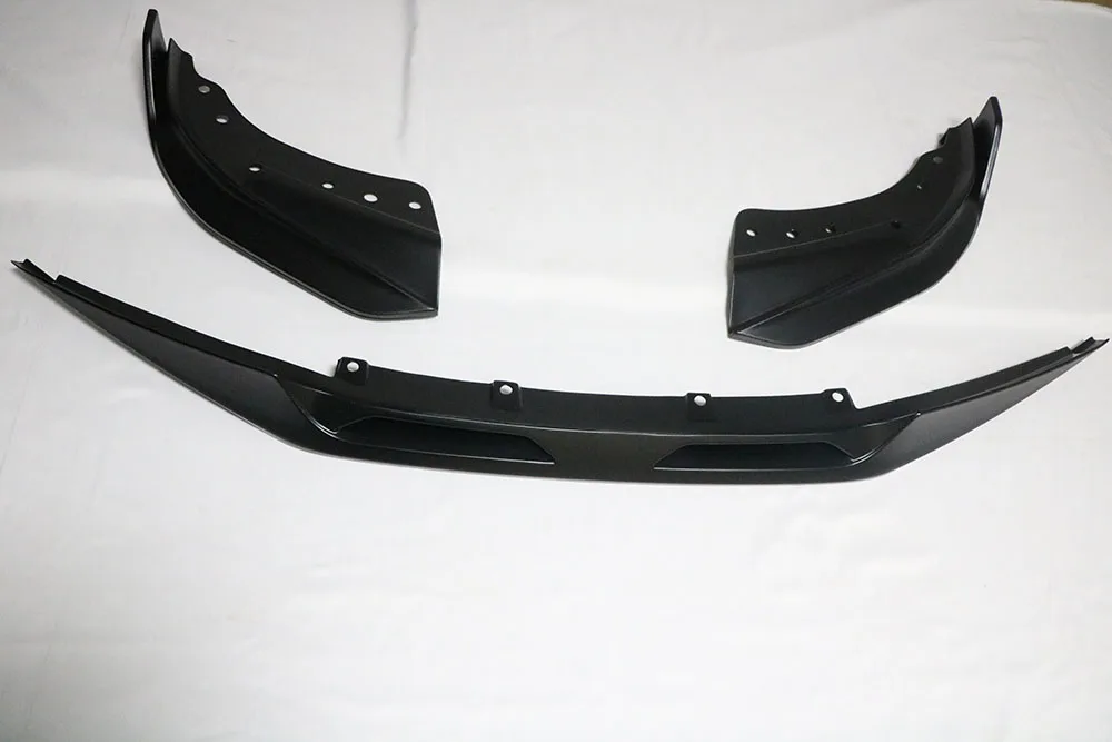 

Передний бампер из сухого углеродного волокна, разветвители для губ для BMW 4 серии G22 G23 Coupe 2021 + спойлер для губ, подбородка, аксессуары, обвесы, 3 шт./компл.