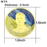 great freedom fighter zelensky coin ukrainian president medal challenge coin color plating in god we trust commemorative coin