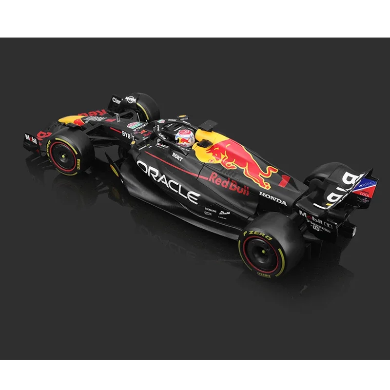 Модель Bburago 1:18 F1 обычная версия 2023 Red Bull Racing RB19 # 1. Verstappen 11 литая игрушка-автомобиль
