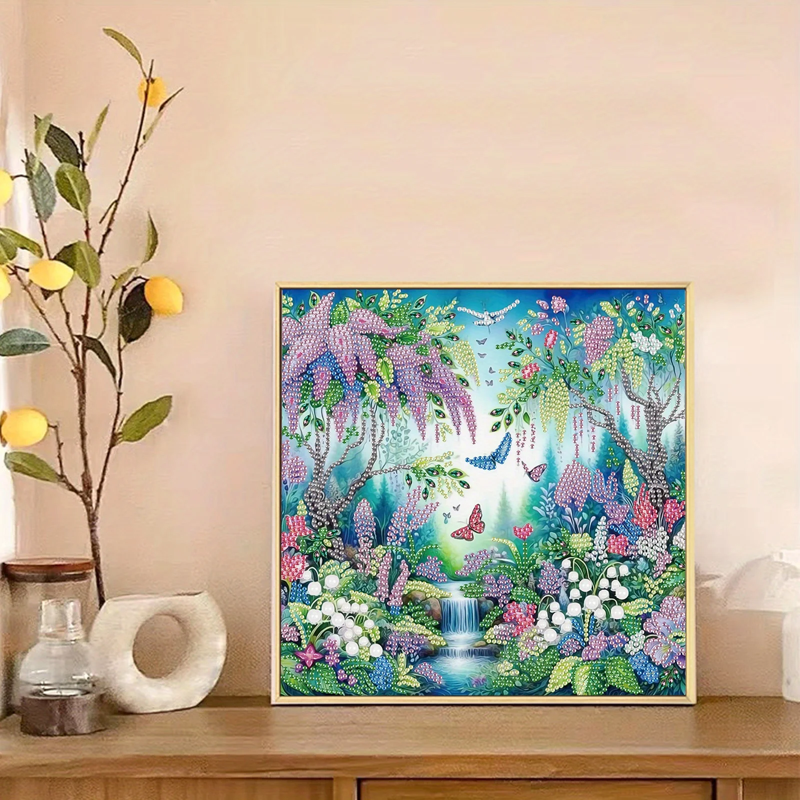 Набор для алмазной живописи лес 5D