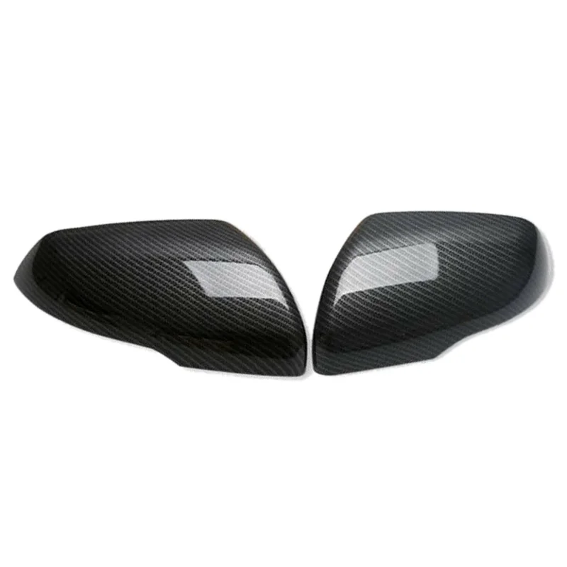 

2Pcs Rear View Mirror Exterior Cover Side Mirror Covers for Ford Escape Kuga 2013-2019 Carbon Fiber ABS