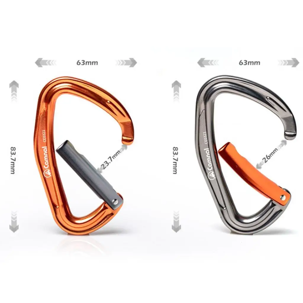 24KN сверхмощный карабин для скалолазания брелок ключей