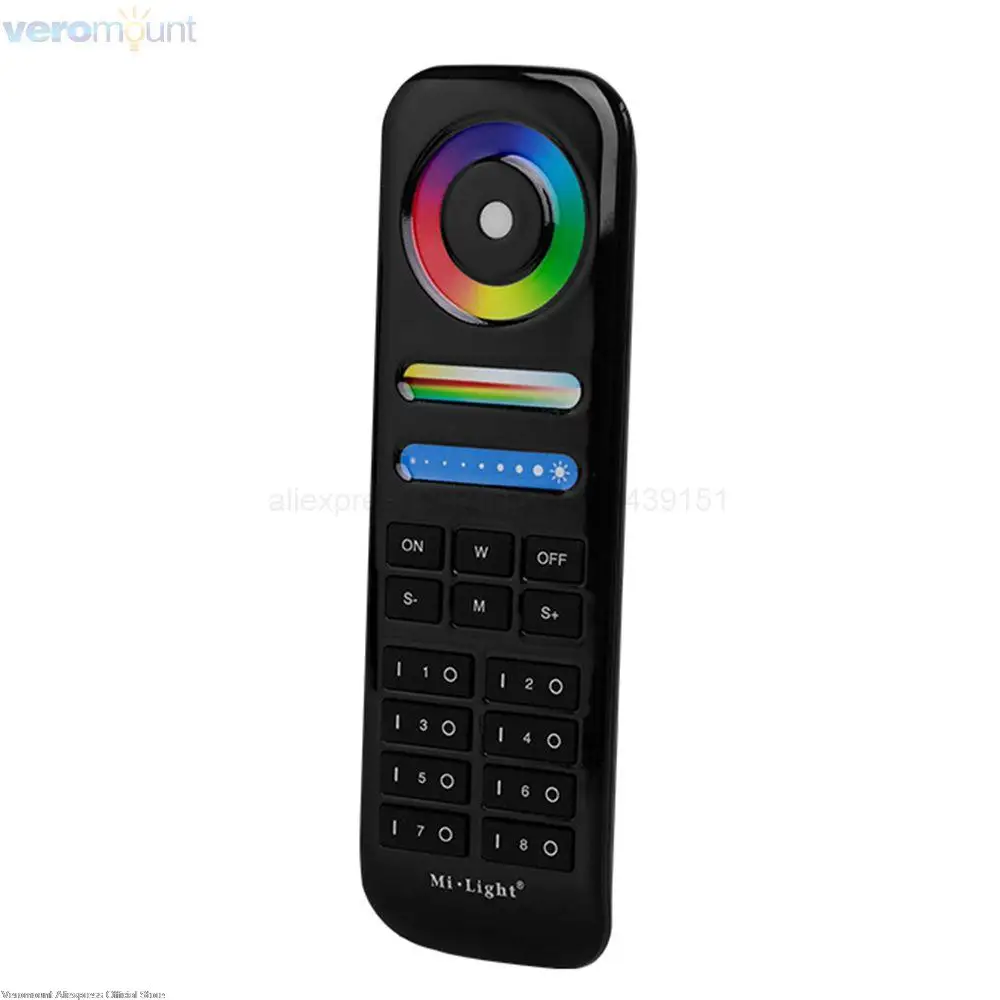 Miboxer Milight FUT089 2 4 ГГцRF 8-зонная группа RGB + CCT сенсорный пульт дистанционного