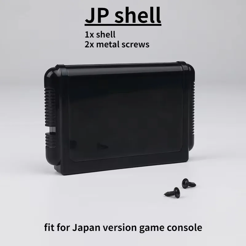 Фото Чехол для игровых картриджей Sega Genesis MegaDrive, пластиковый, черный, защитный корпус для замены картриджей №4