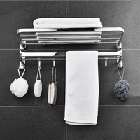 bathroom shelf for towels stainless steel polished bath towel rack holder bathroom organizer with floating shelves