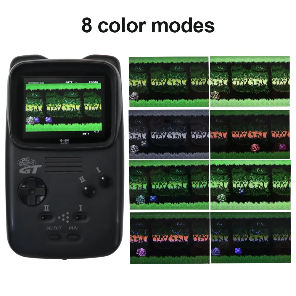 Фото 3,5-дюймовый IPS LCD-дисплей 640x480 HD RGB с подсветкой для консоли PCE GT PC Engine GT с меню OSD и RGBS-платой №2