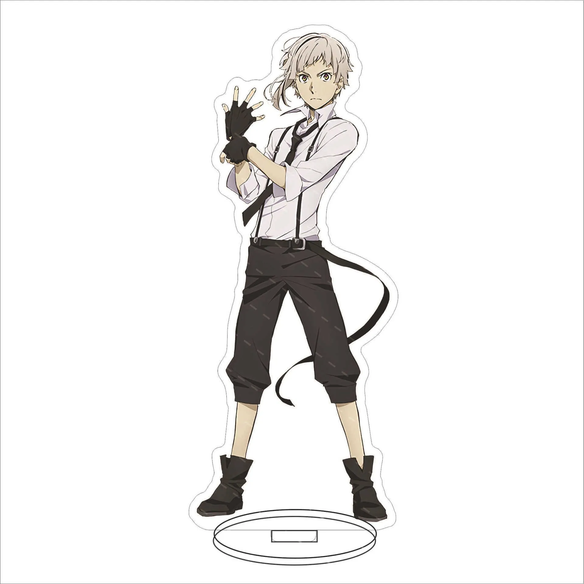 Bungo Stray Dogs Anime Figures Acrylic Stands Dazai Osamu Nakahara Chuuya Ryunosuke Akutagawa Stand Model Desk Decor Fans Gifts