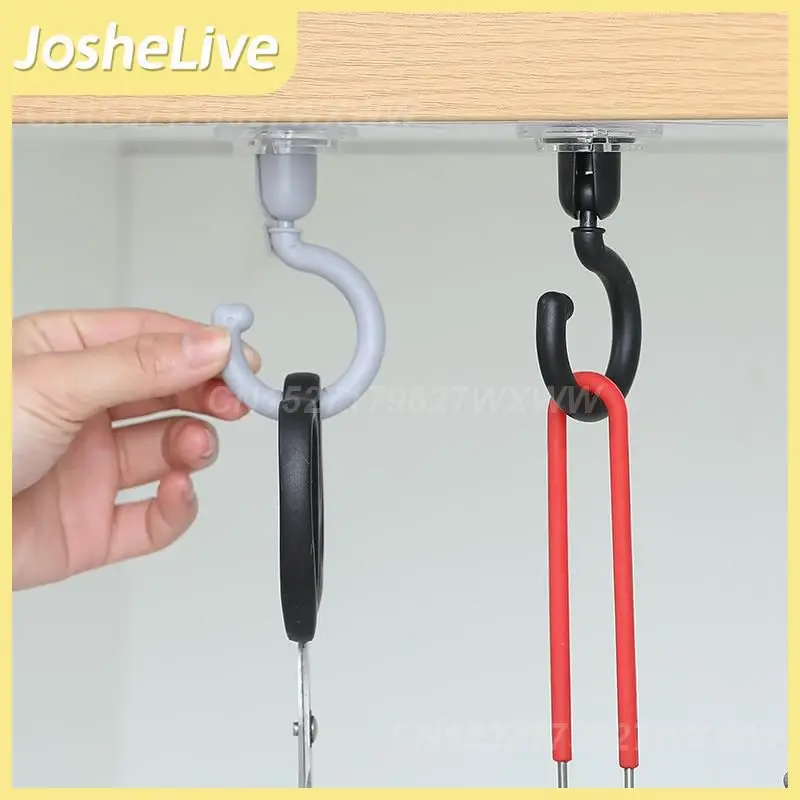 

Прозрачный Прочный Крючок, домашний настенный ключ, настенный крючок для задней двери, 1 шт., поворотный крючок для потолка, для кухни и ванной комнаты