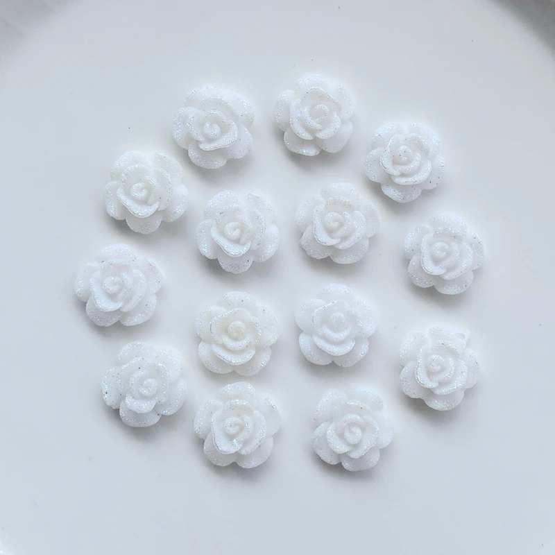 

Wholesale 600pcs 13mm Resin Flowers Rhinestone Flatback stones crystals For Clothing Craft Jewelry accessories DIY Beads made