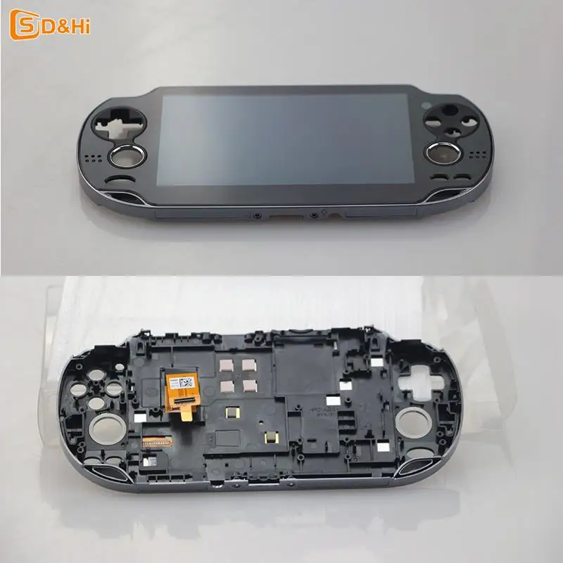 Оригинальный Oled ЖК-дисплей для PS Vita 1000 ЖК-экран с сенсорным экраном в сборе рамкой