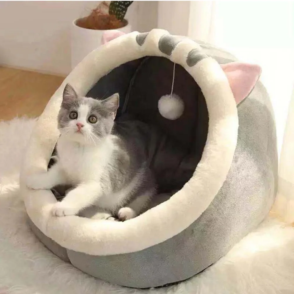 

Puppy Bed Fluffy Dog Bed Dog Cave Bed Small Cat Bed Pet Beds For Dogs Pet Bed Pet Cave Kitten Bed 40CMx38CMx34CM