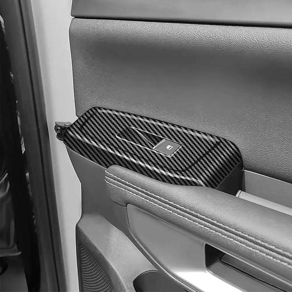 Панель для стеклоподъемника Ranger 2023 2024 Abs из углеродного волокна 4p Q4s6