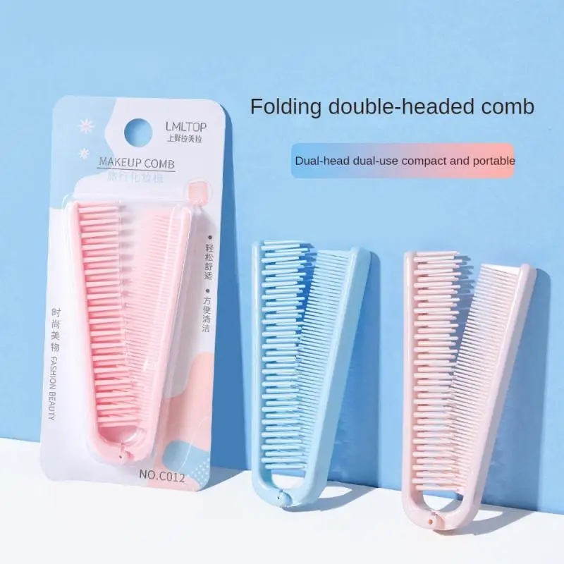 

Fold Help To Level Off Frizz Deformers Diy Folding Freely Straight Hair Brush Professional Salon Barber Comb Subject