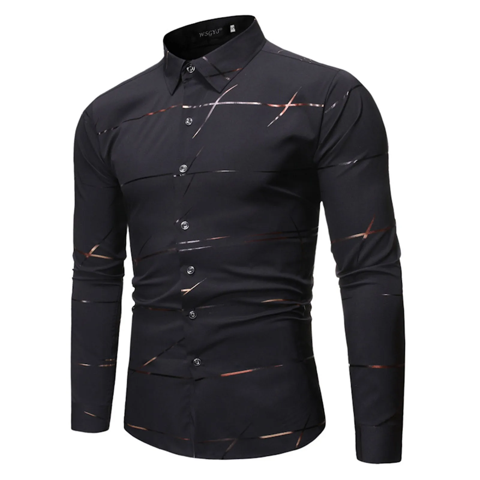 

Female Long Sleeve Shirt Men's Fashion Casual Top Blouse Lapel Regular Fit Long Sleeve Top Collar Shirts Men Short Sleeve Loose