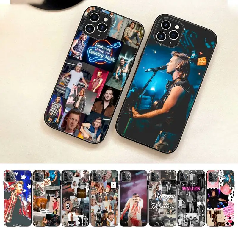 

Morgan Wallen Phone Case For Iphone 7 8 Plus X Xr Xs 11 12 13 14 Se2020 Mini Pro Max Case