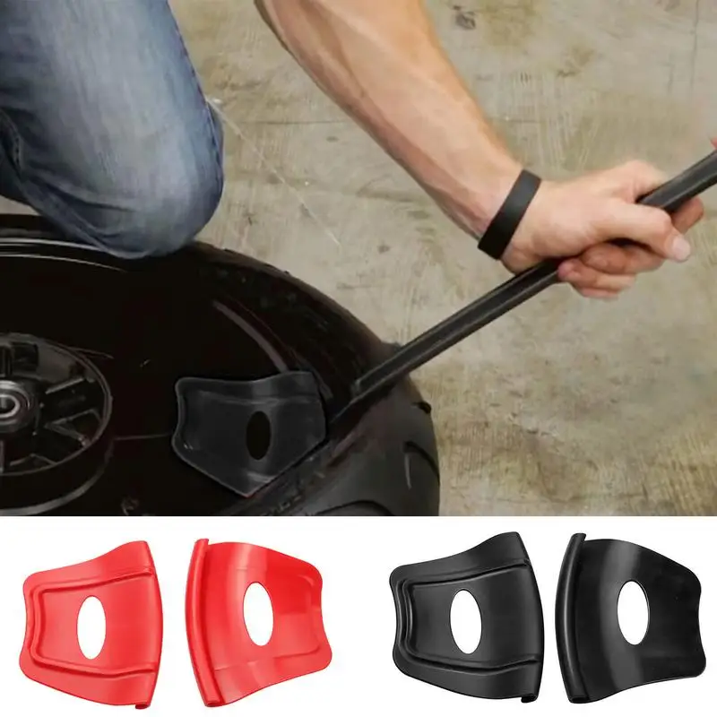 

Rim Guard Protector 2 Pieces Rim Savers For Motorcycle Universal Tire Iron Protector For Motorcycle ATV Quad Tire Change