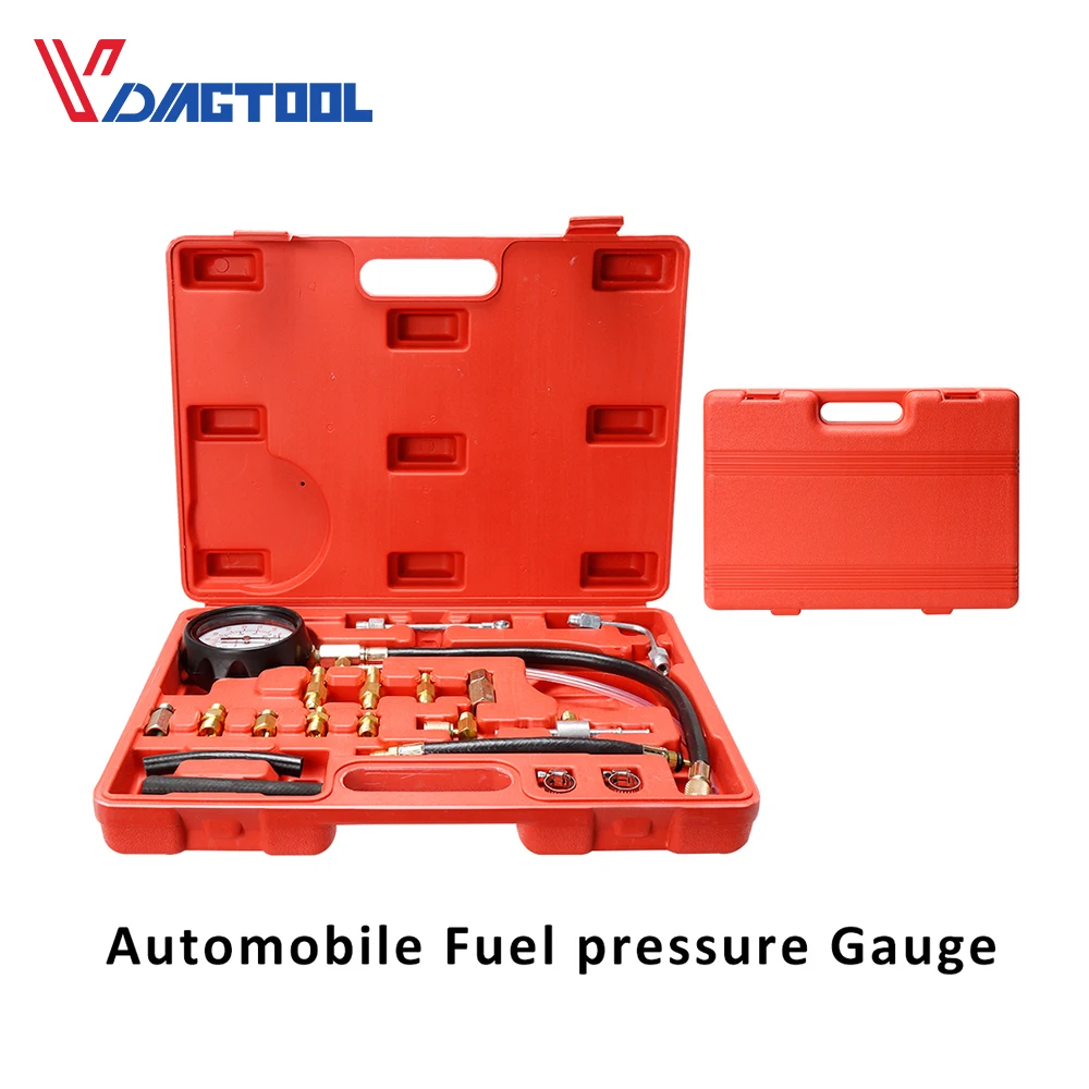 

VDIAGTOOL TU-114 Fuel Pressure Gauge Meter Tester Auto Diagnostic Tool For Injection Pump Test Set