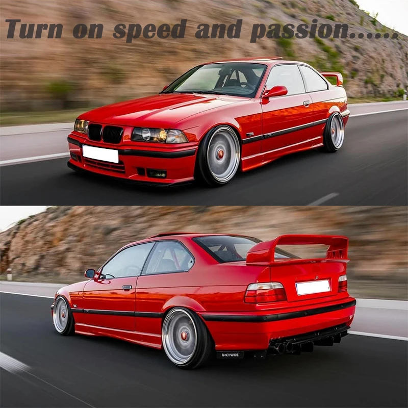 Спойлер для BMW E36 M3 1990-2000 спойлер серии из искусственного АБС-пластика