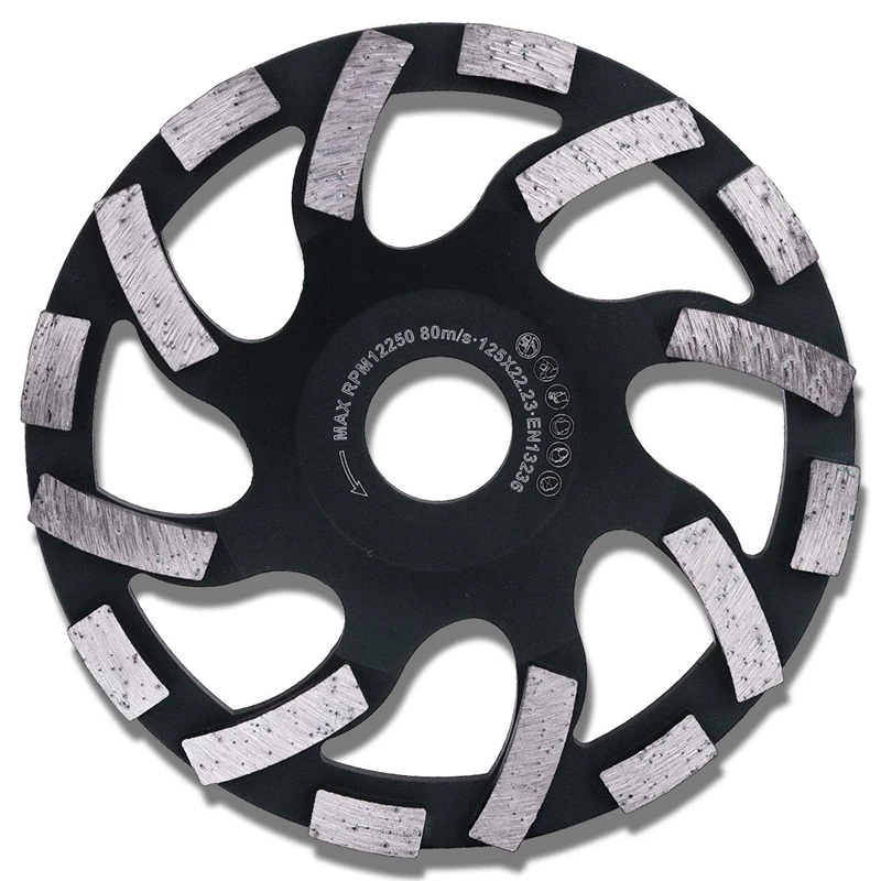 

Diamond Grinding Cup Wheel 125Mm For Angle Grinder Polishing Stone,Cement,Marble