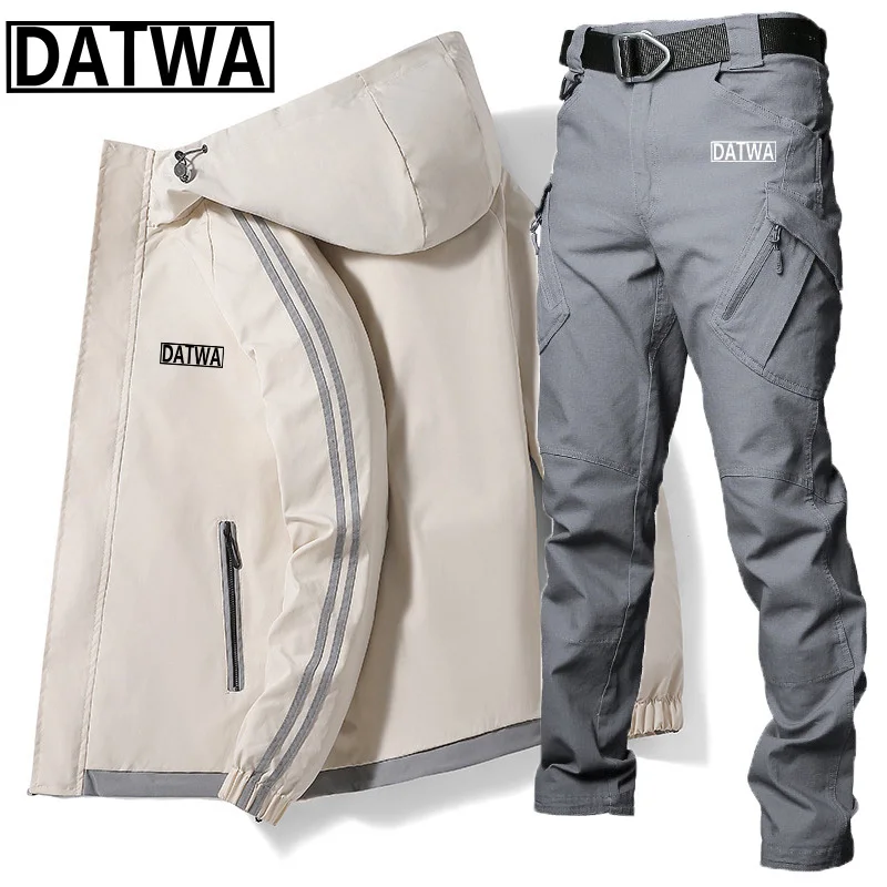 

Datwa Autumn Men Thin Waterproof Fishing Clothes Men's Winter Outdoor Rushing Clothes Tactical Mountaineering Fishing Pants